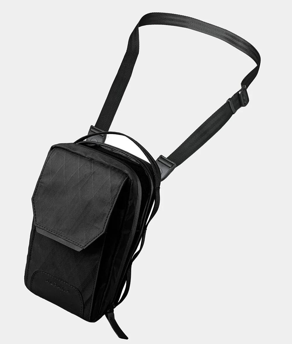 NWT Alpaka Modular Sling V2 Crossbody Bag Black Axogrid